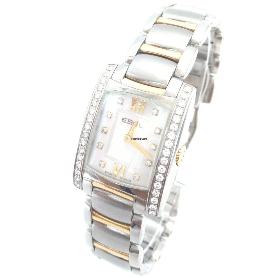IMG_9081 Ebel Brasilia Womens watch Quartz Steel 1215768 Replica 6