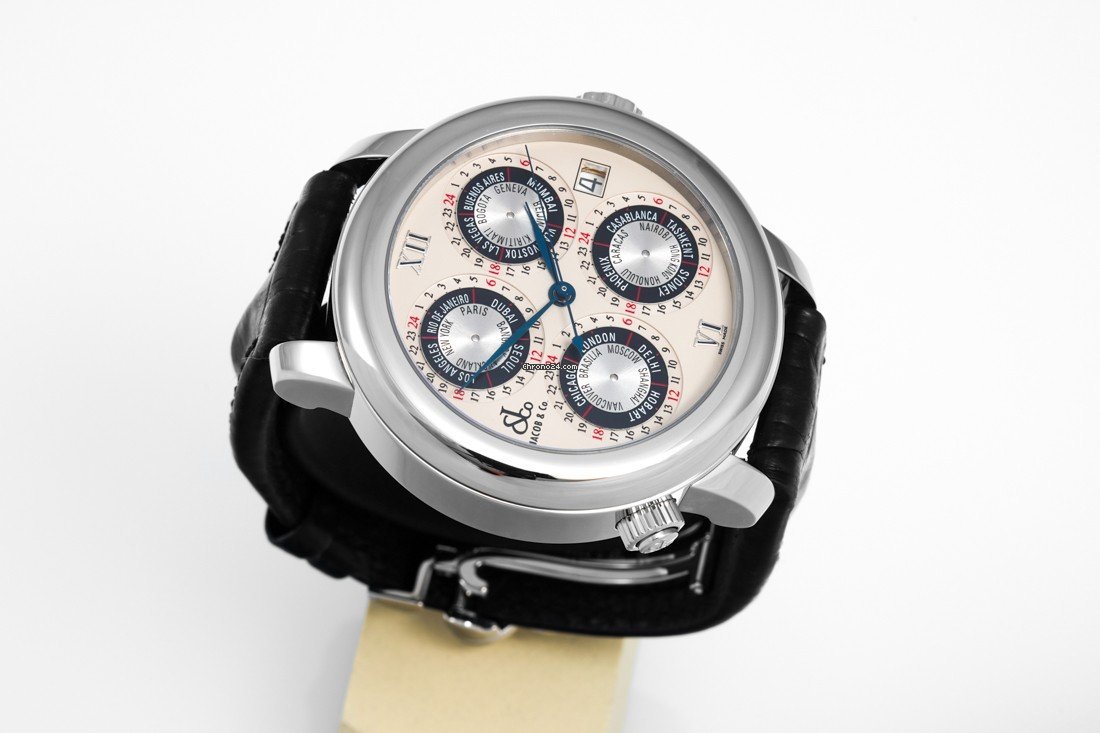 Jacob & Co. Mens watch Unisex Automatic Steel 3 SS Replica 6