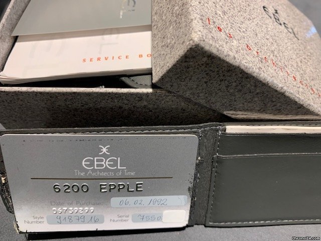 IMG_9081 Ebel 1911 Mens watch Unisex Quartz Steel 9187916 Replica 6