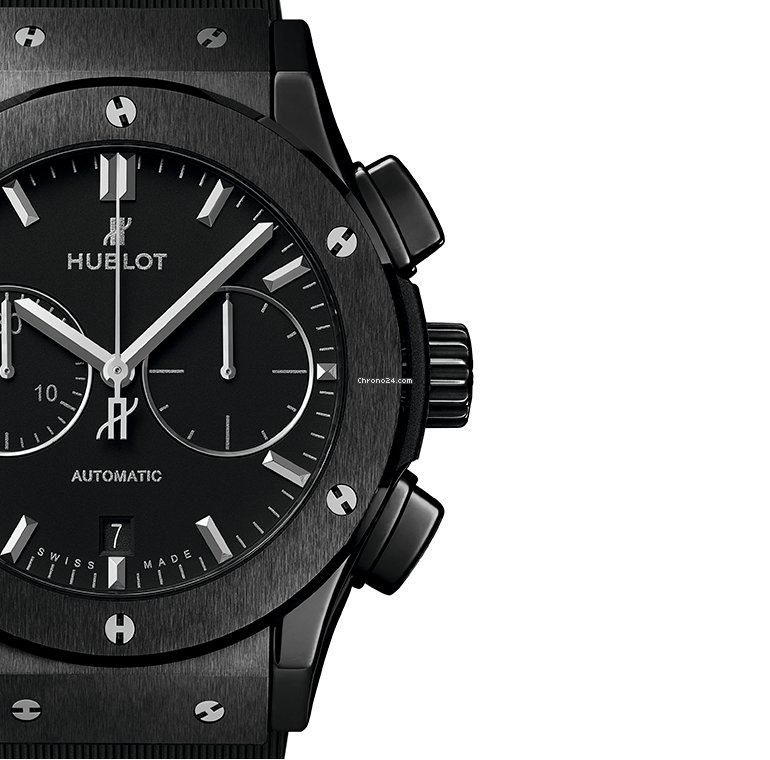 IMG_9081 Hublot Classic Fusion Chronograph Mens watch Unisex Automatic Ceramic 521.CM.1171.RX Replica 6