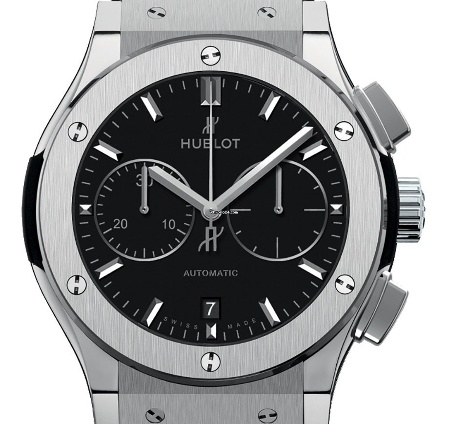 Hublot Classic Fusion Chronograph Mens watch Unisex Automatic Titanium 521.NX.1171.LR Replica 6