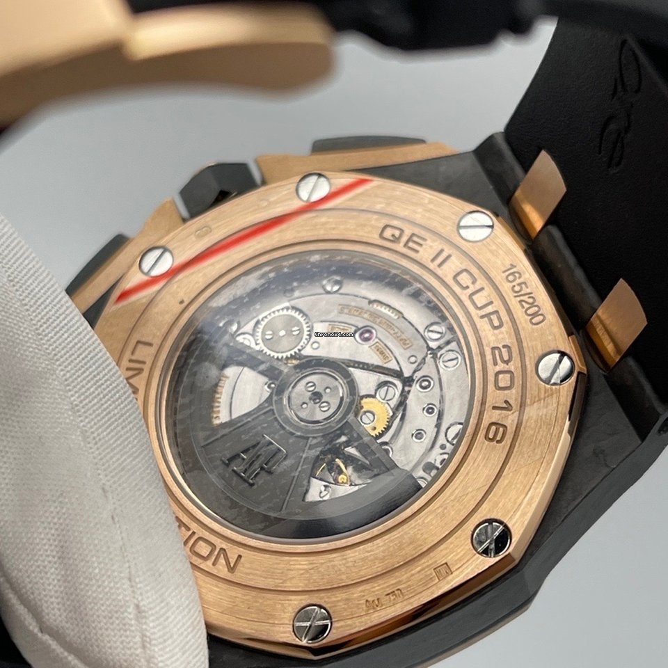 Audemars Piguet Royal Oak Offshore Chronograph Mens watch Unisex Automatic Carbon 26406FR.OO.A002CA.01 Replica 6