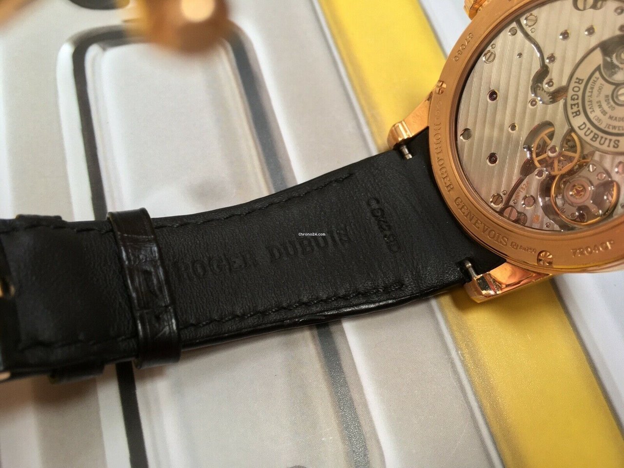 IMG_9081 Roger Dubuis Excalibur Mens watch Unisex Automatic Rose gold RDDBEX0352 Replica 6