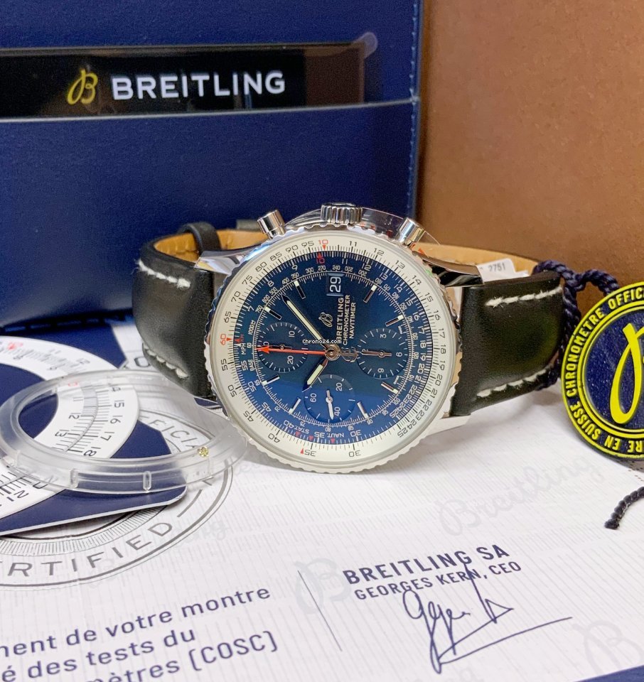 IMG_9081 Breitling Navitimer Heritage Mens watch Unisex Automatic Steel A13324121C1X1 Replica 6