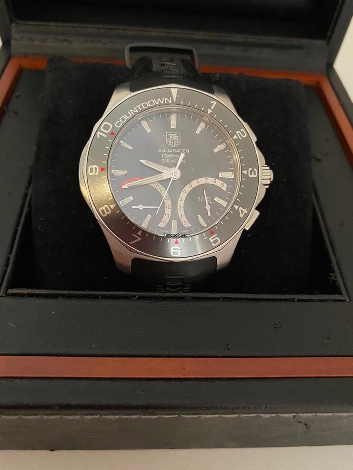 IMG_9081 TAG Heuer Aquaracer 300M Mens watch Unisex Quartz Steel CAF7111 Replica 6