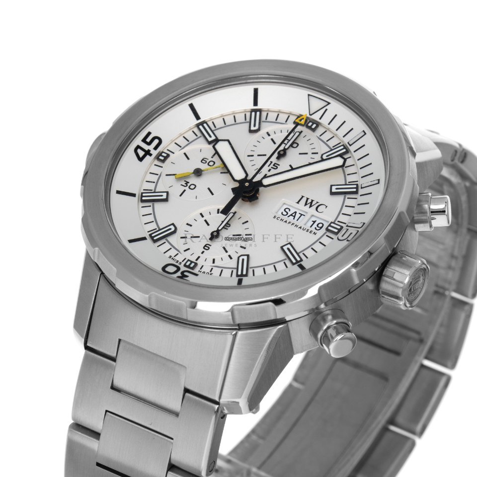 IWC Aquatimer Chronograph Mens watch Unisex Automatic Steel IW376802 Replica 6