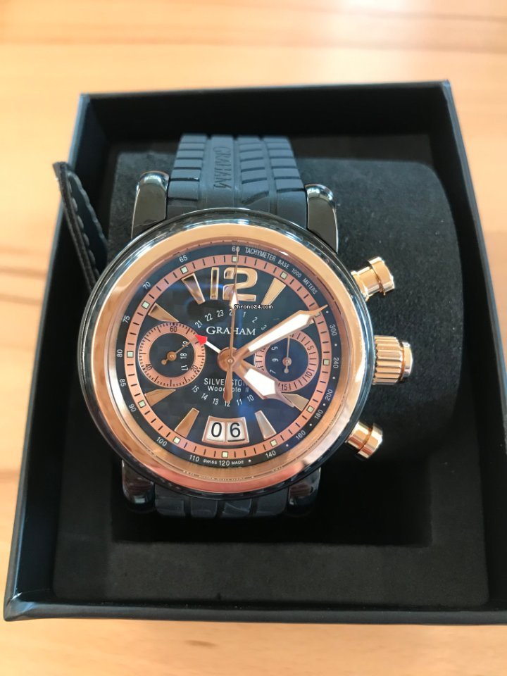 Graham Silverstone Mens watch Unisex Automatic Gold Steel 2GSIUBR.B07A.K07B Replica 6