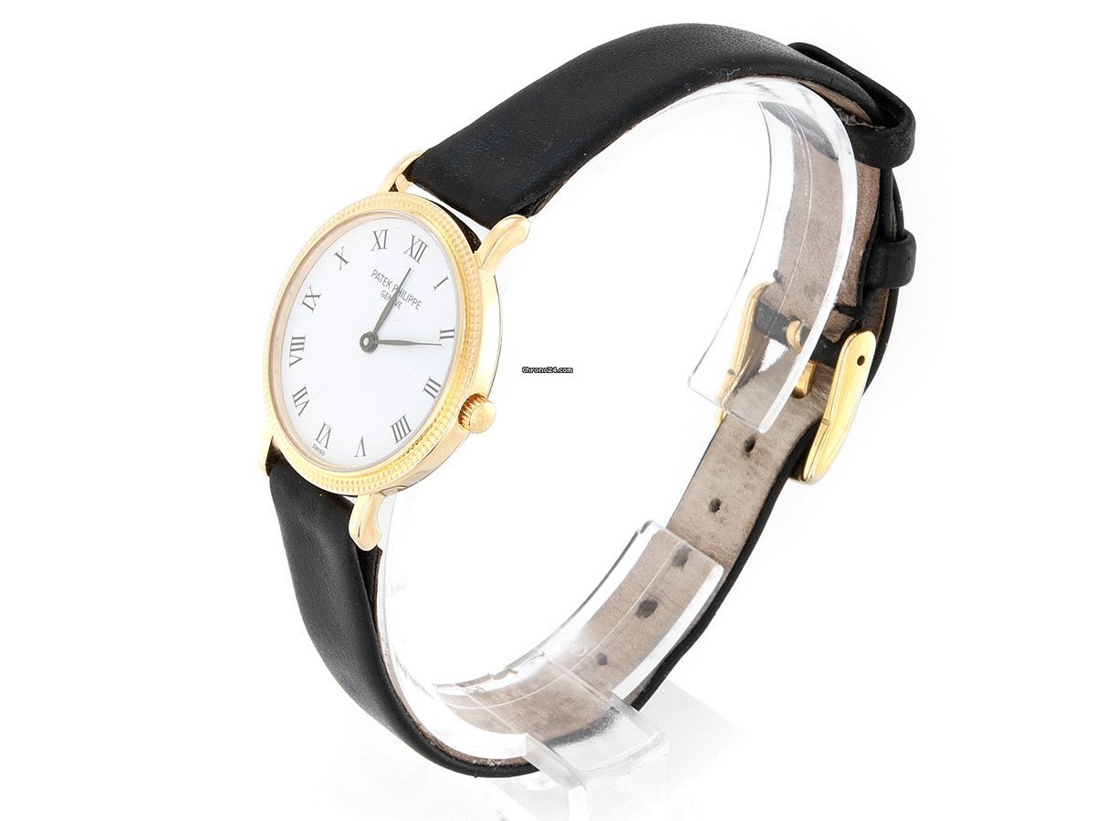 Patek Philippe Calatrava Mens watch Unisex Quartz Yellow gold 4819 Replica 6