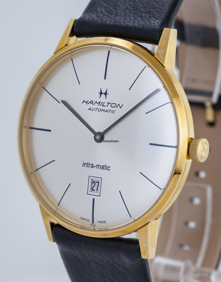 Hamilton Intra-Matic Mens watch Unisex Automatic Steel H38735751 Replica 6