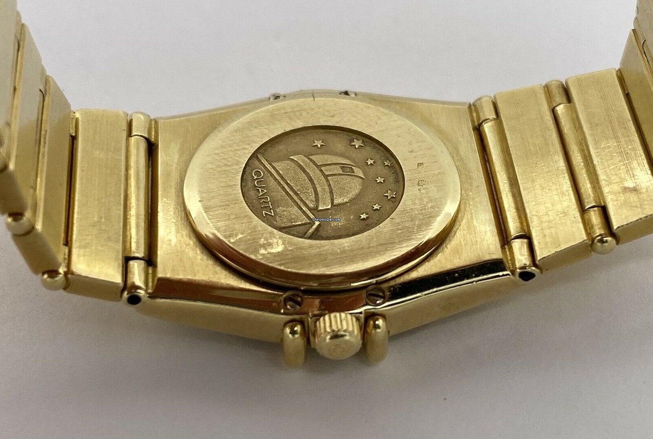 Omega Constellation Ladies Womens watch Quartz Yellow gold 895.1076 Replica 6