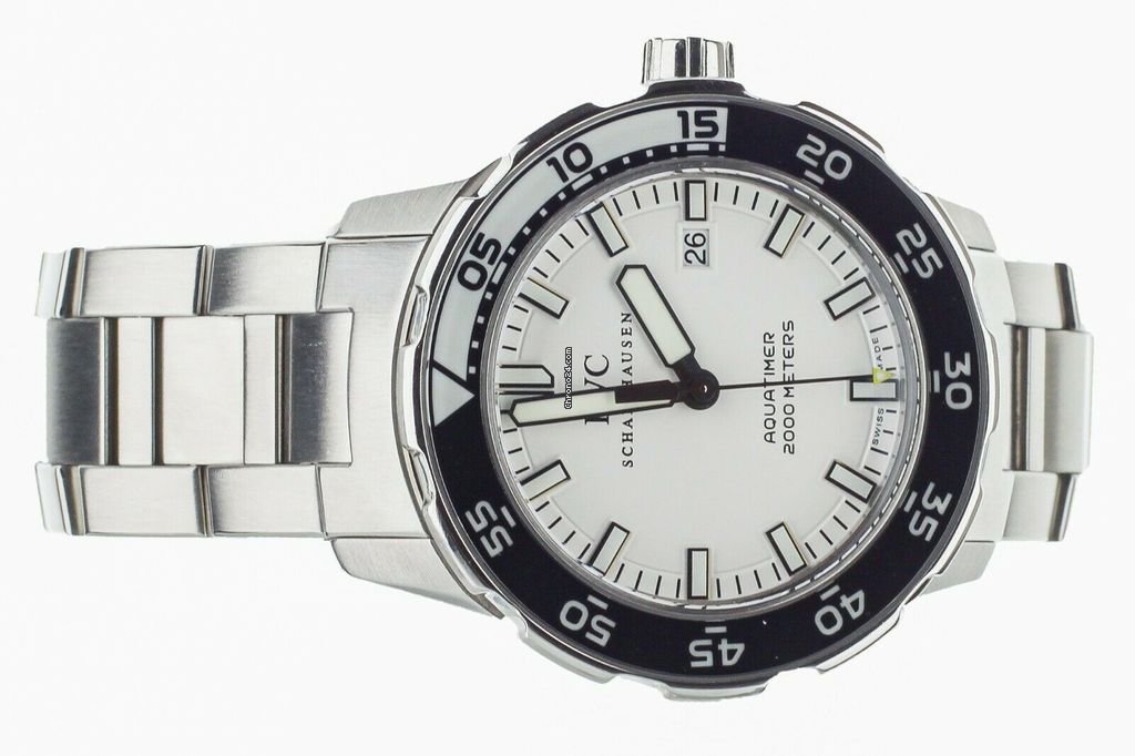 IMG_9081 IWC Aquatimer Automatic 2000 Mens watch Unisex Automatic Steel IW356806 Replica 6