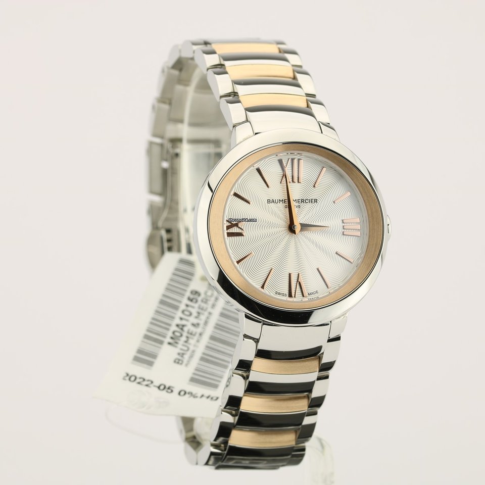 Baume & Mercier Promesse Womens watch Quartz Gold Steel M0A10159 Replica 6