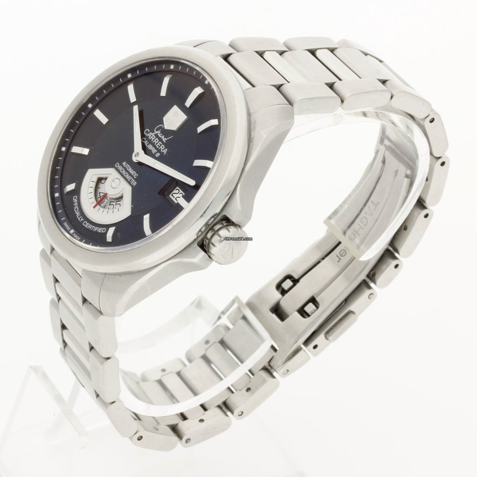IMG_9081 TAG Heuer Grand Carrera Mens watch Unisex Automatic Steel WAV511J Replica 6