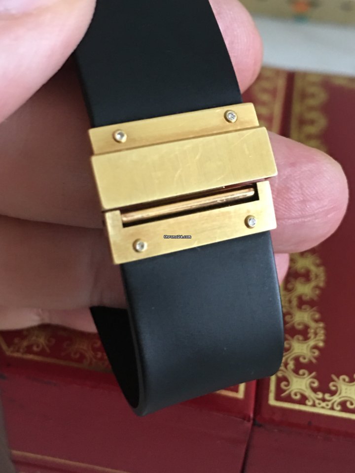 IMG_9081 Hublot Classic Mens watch Unisex Quartz Yellow gold 1521.3 Replica 6