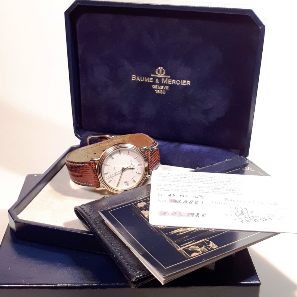 IMG_9081 Baume & Mercier Classima Mens watch Unisex Automatic Yellow gold 1428851 Replica 6