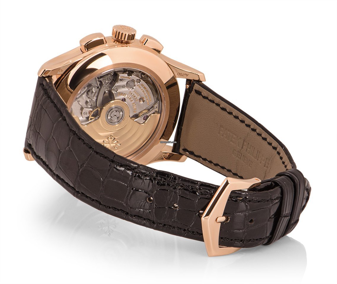 Patek Philippe Annual Calendar Chronograph Mens watch Unisex Automatic Rose gold 5905R-001 Replica 6