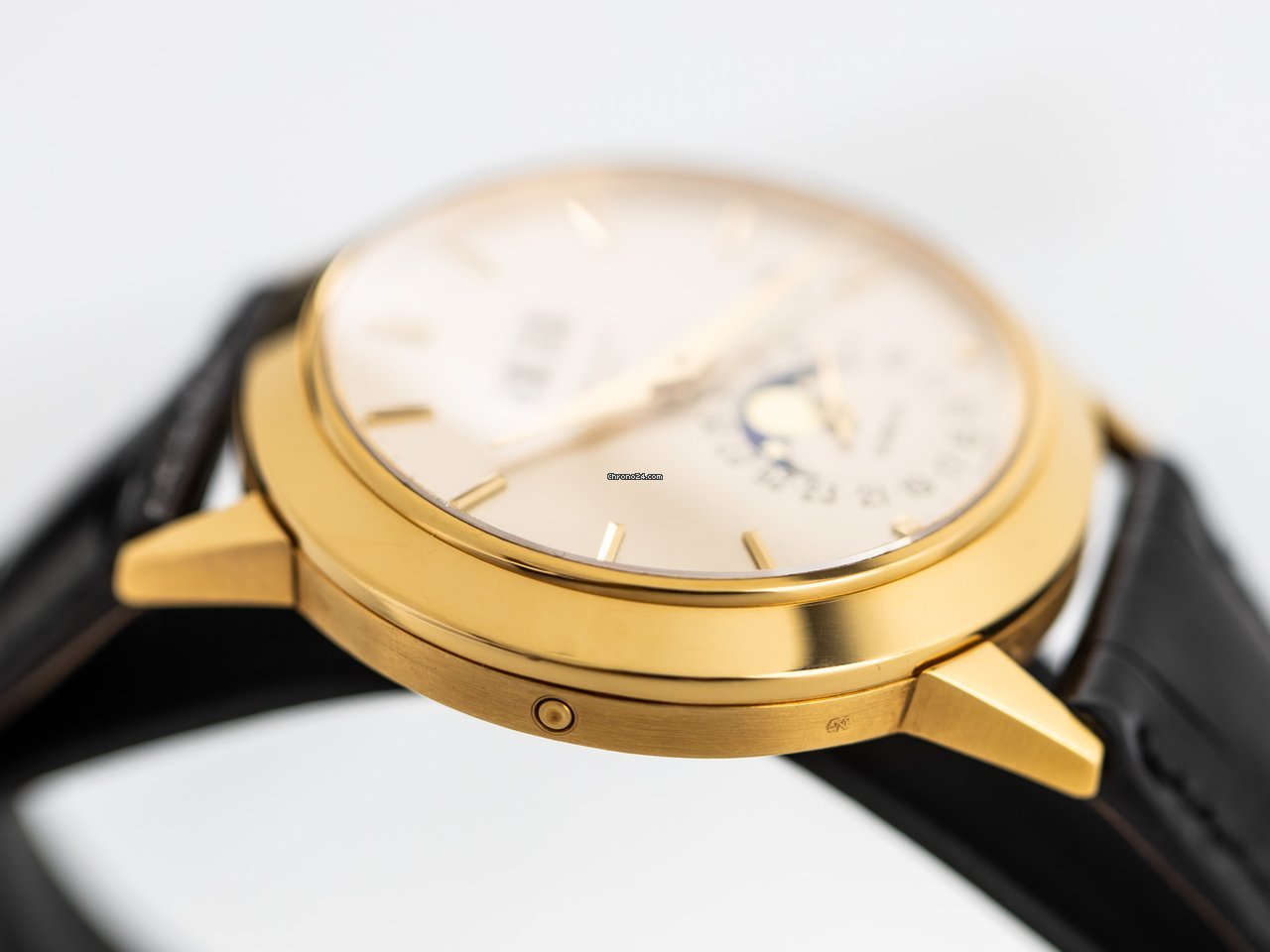 IMG_9081 Patek Philippe Perpetual Calendar Mens watch Unisex Automatic Yellow gold 3450 Replica 6