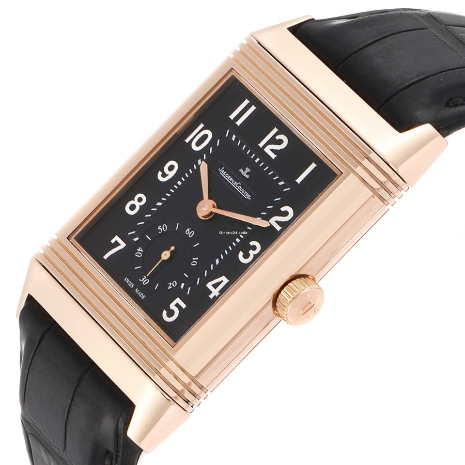 IMG_9081 Jaeger-LeCoultre Grande Reverso 976 Mens watch Unisex Manual winding Rose gold Q3732470 Replica 6