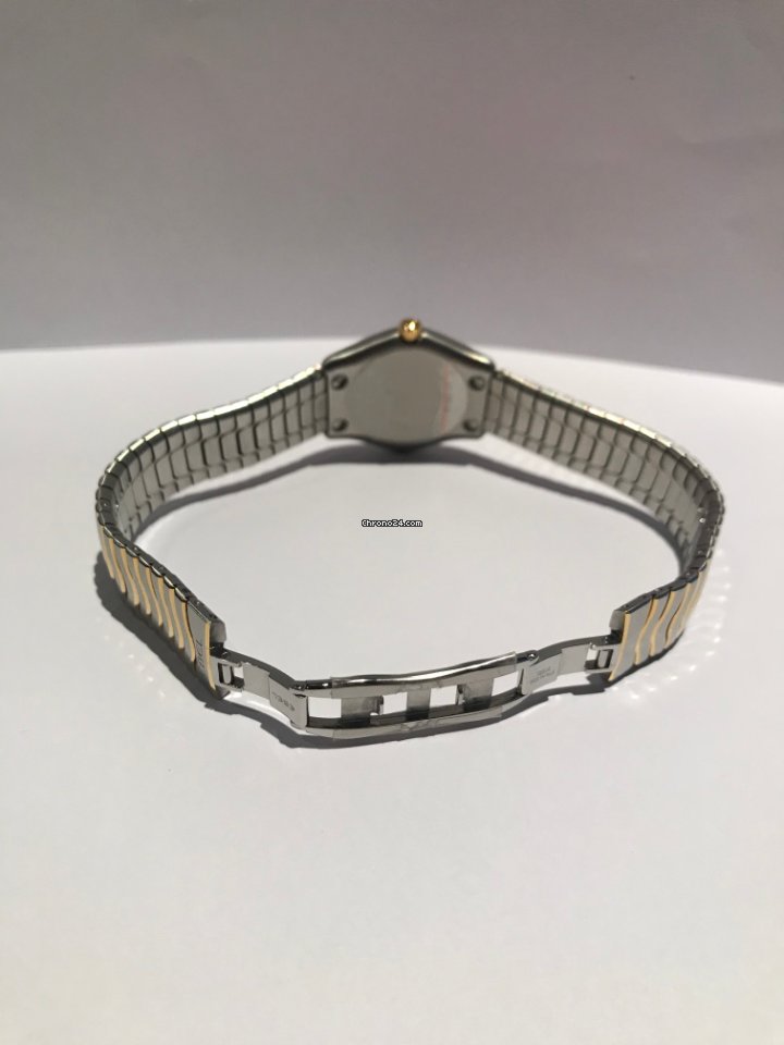 IMG_9081 Ebel Classic Womens watch Quartz Gold Steel 1215271 Replica 6