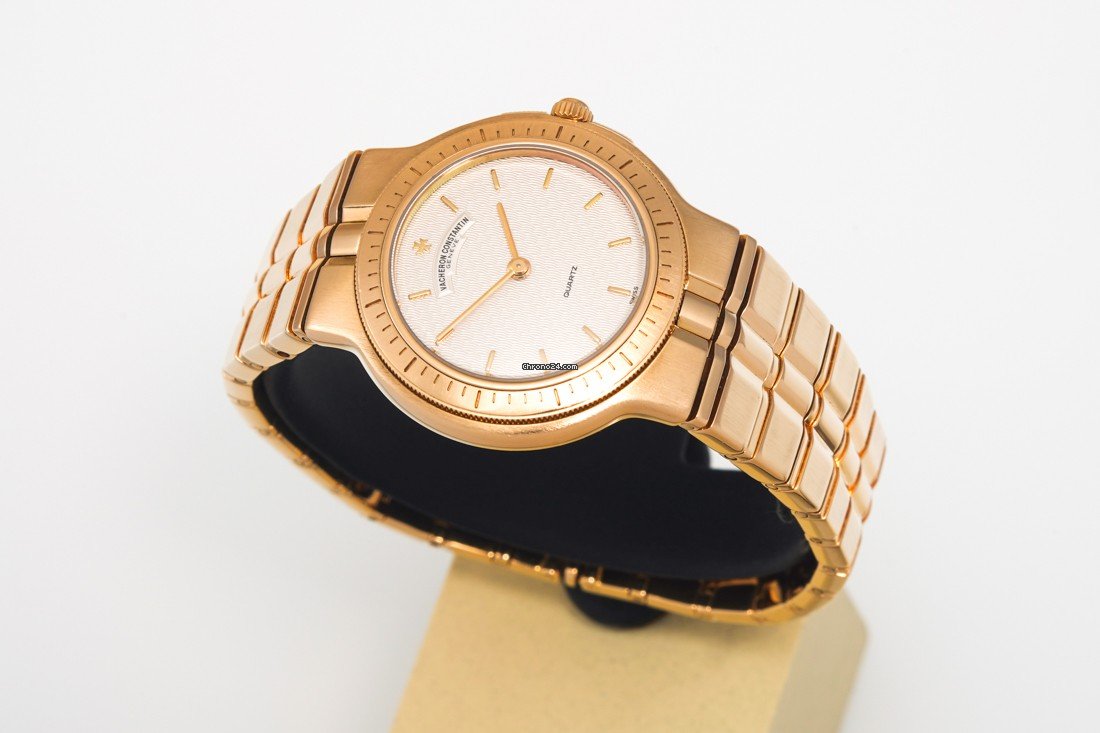 IMG_9081 Vacheron Constantin Womens watch Quartz Yellow gold 16020 967J-7 Replica 6