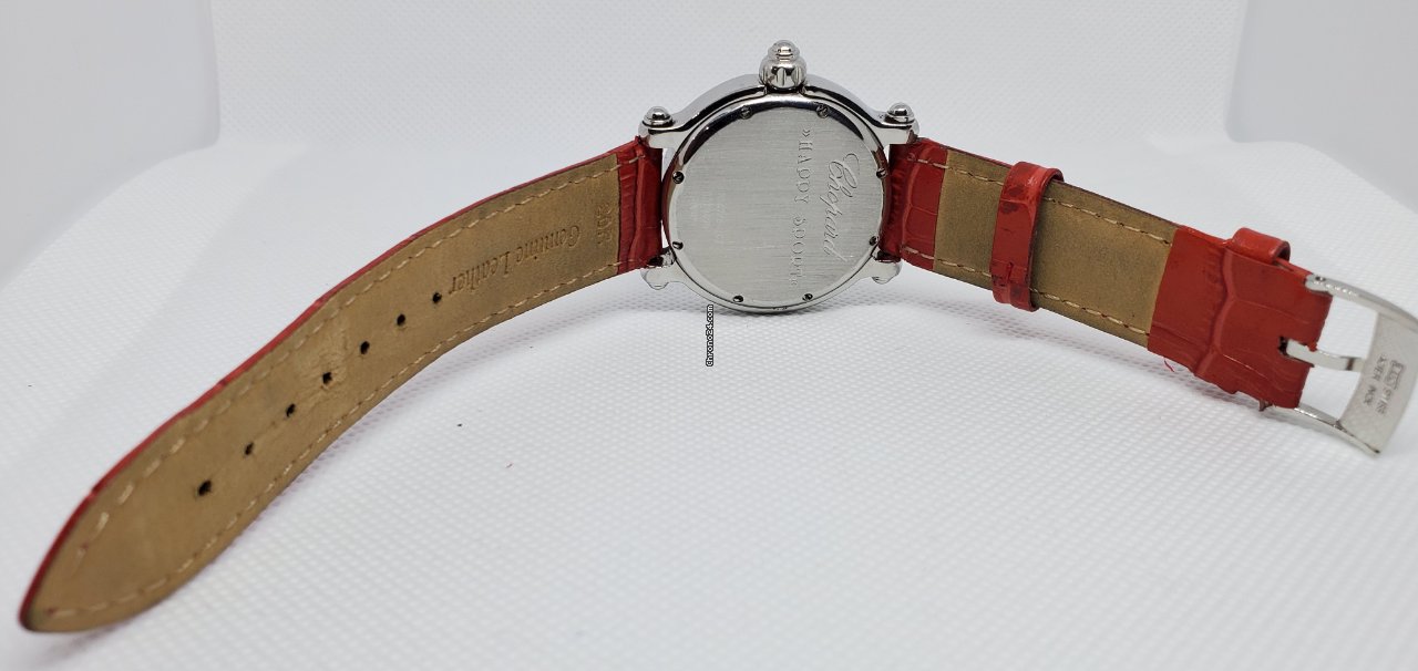 IMG_9081 Chopard Happy Sport Womens watch Quartz Steel 28 8347 8-402 Replica 6