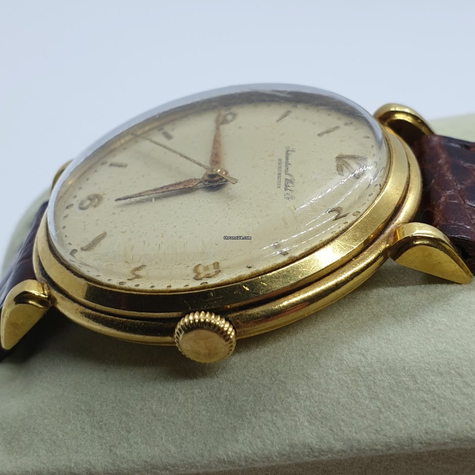 IWC Mens watch Unisex Manual winding Yellow gold 1264781 Replica 6