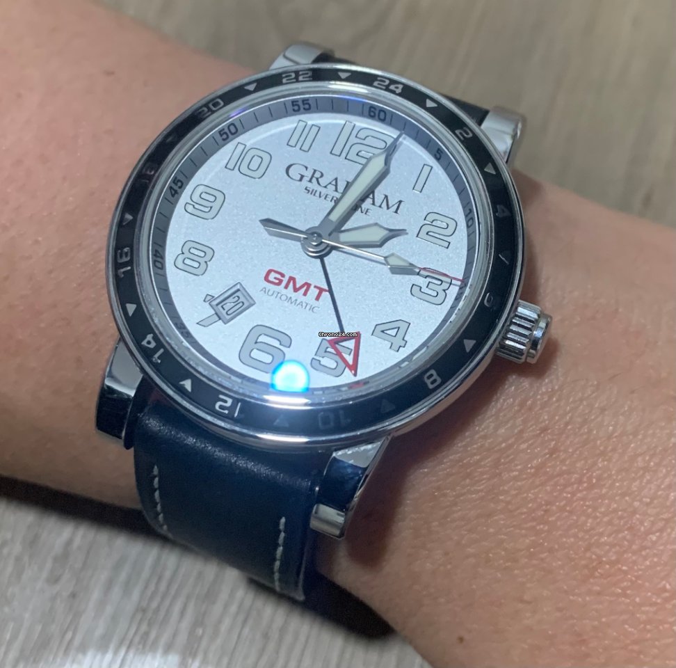 Graham Silverstone Mens watch Unisex Automatic Steel AN-2TZAS Replica 6