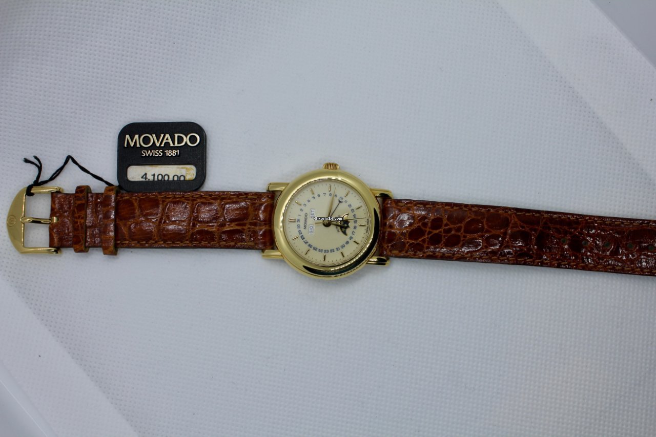 IMG_9081 Movado Mens watch Unisex Automatic Yellow gold 40 B1 870 3 417 JMI Replica 6