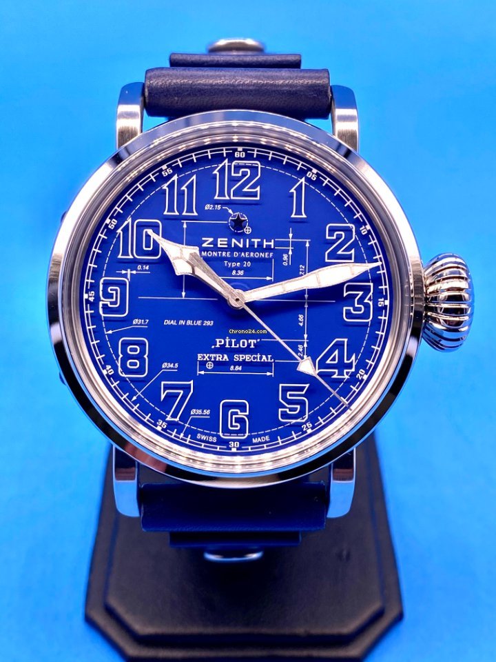 IMG_9081 Zenith Pilot Mens watch Unisex Automatic Steel 03.2435.679 51.I012 Replica 6