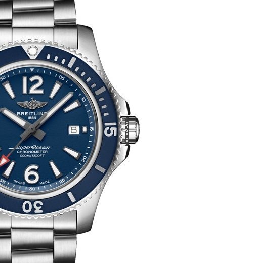 IMG_9081 Breitling Superocean 44 Mens watch Unisex Automatic Steel A17367D81C1A1 Replica 6