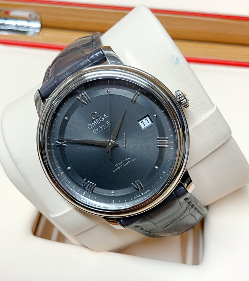 IMG_9081 Omega De Ville Prestige Mens watch Unisex Automatic Steel 424.13.40.20.06.001 Replica 6
