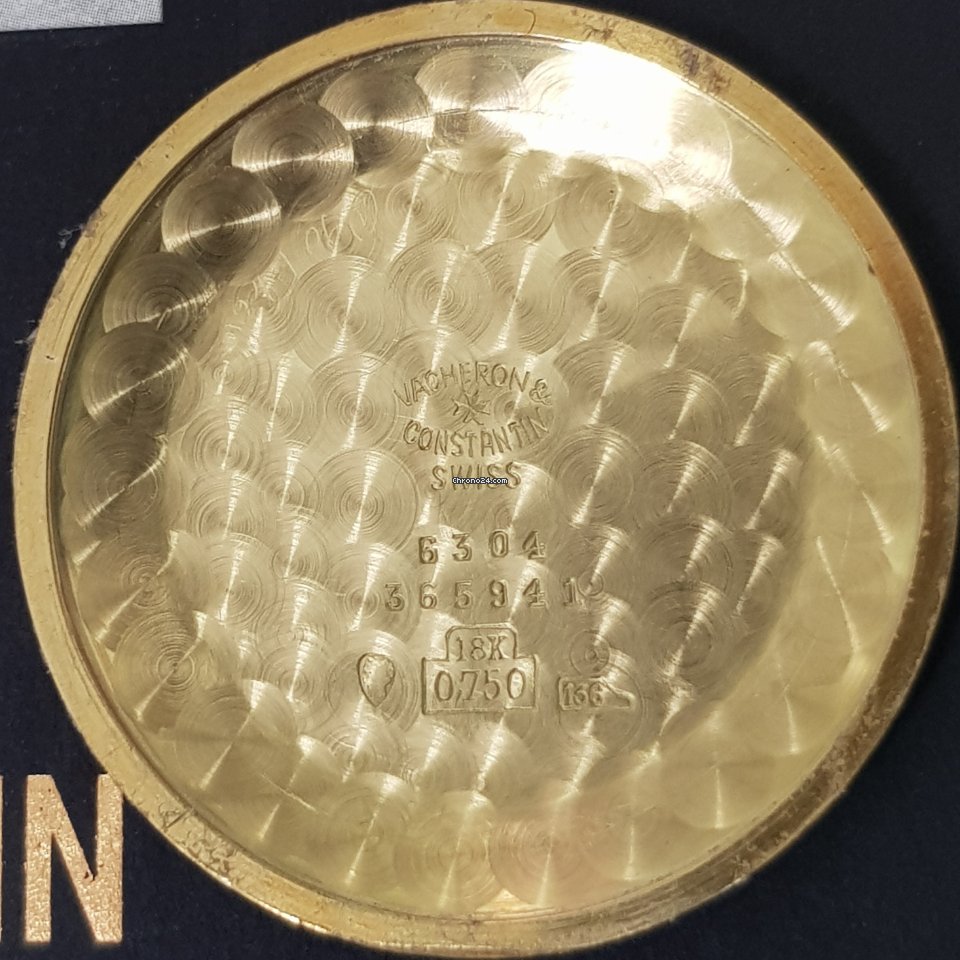IMG_9081 Vacheron Constantin Mens watch Unisex Manual winding Yellow gold 6304 Replica 6