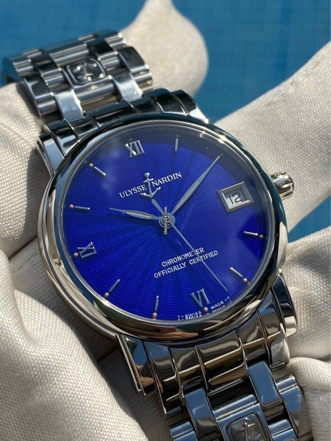 IMG_9081 Ulysse Nardin San Marco Mens watch Unisex Automatic Steel 133-88-9 Replica 6