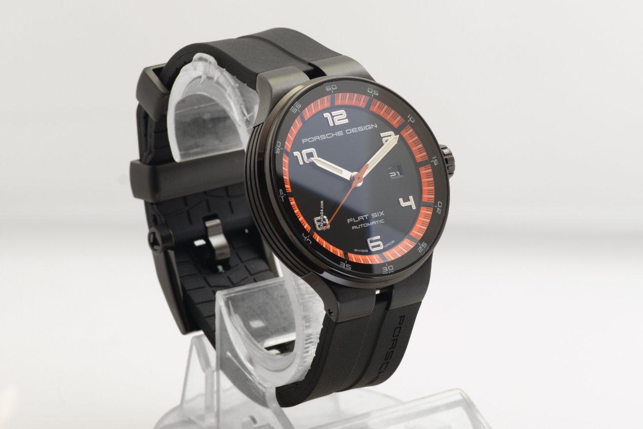 IMG_9081 Porsche Design Flat Six Mens watch Unisex Automatic Steel 6350.43.44.1254 Replica 6