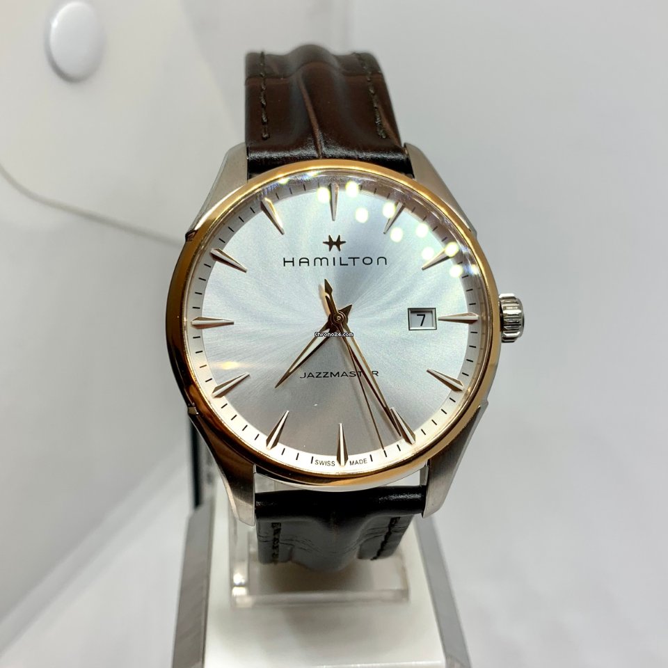 IMG_9081 Hamilton Jazzmaster Mens watch Unisex Quartz Steel H32441551 Replica 6