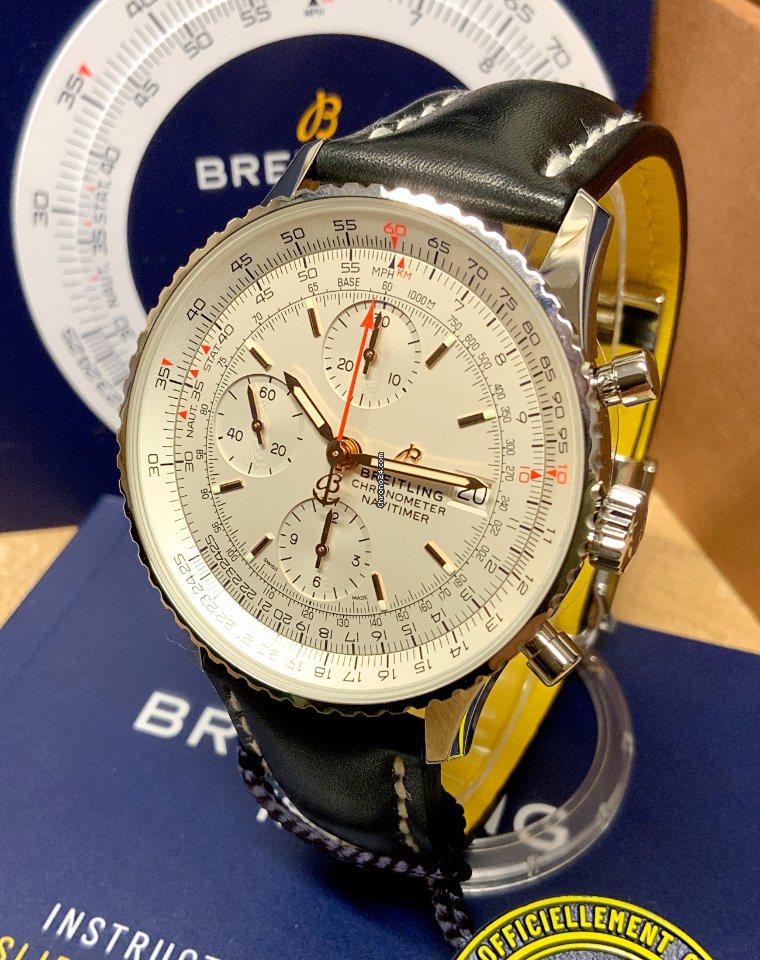 Breitling Navitimer Heritage Mens watch Unisex Automatic Steel A13324121G1X4 Replica 6