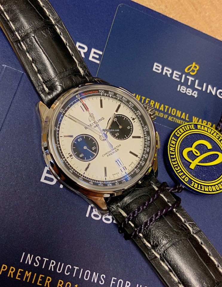 IMG_9081 Breitling Mens watch Unisex Automatic Steel AB0118221G1P2 Replica 6