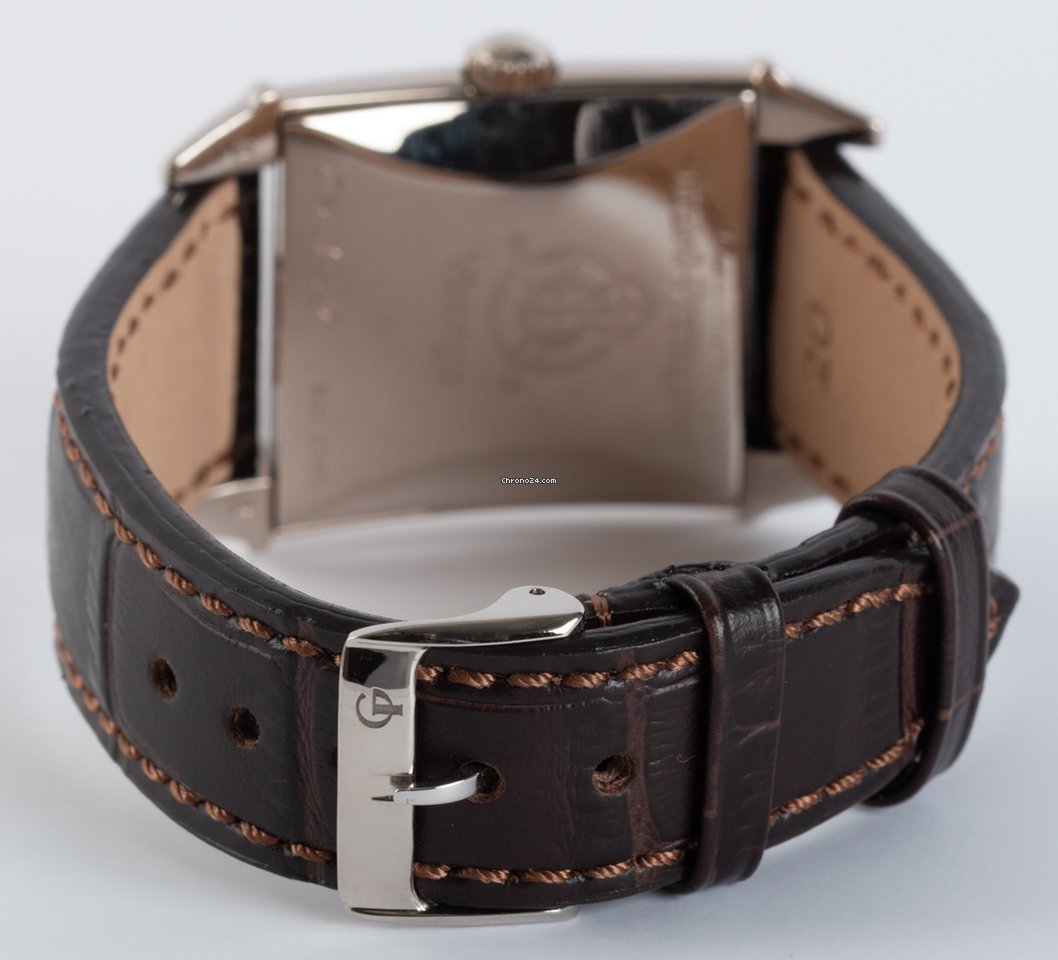 IMG_9081 Girard Perregaux Vintage 1945 Mens watch Unisex Manual winding White gold 2595 Replica 6