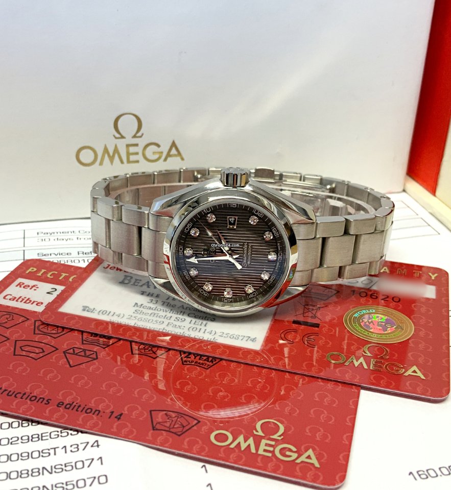 Omega Seamaster Aqua Terra Womens watch Quartz Steel 231.10.30.61.56.001 Replica 6