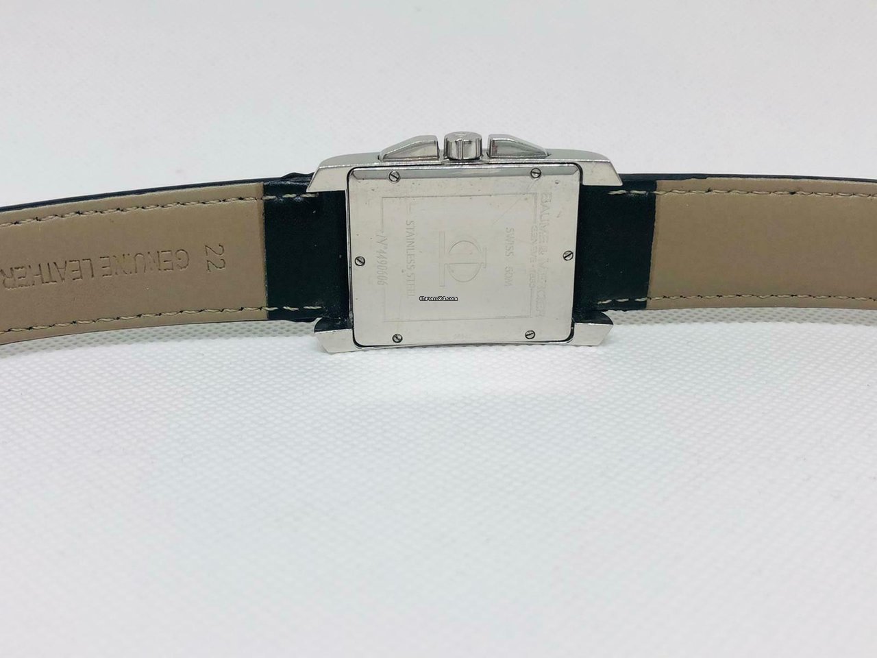 IMG_9081 Baume & Mercier Hampton Mens watch Unisex Quartz Steel 65341 Replica 6