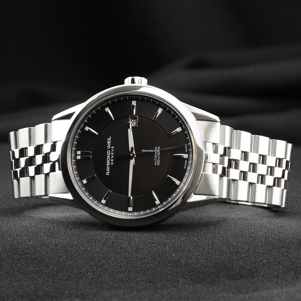 IMG_9081 Raymond Weil Freelancer Mens watch Unisex Automatic Steel 2731-ST-20001 Replica 6