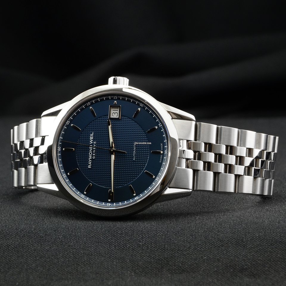 IMG_9081 Raymond Weil Freelancer Mens watch Unisex Automatic Steel 2740-ST-50021 Replica 6