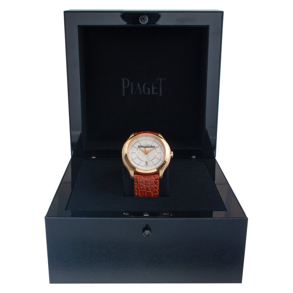 IMG_9081 Piaget Gouverneur Mens watch Unisex Automatic Rose gold GOA37110 Replica 6