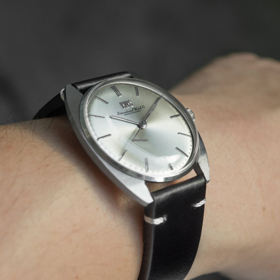 IWC Mens watch Unisex Manual winding Steel 402 Replica 6