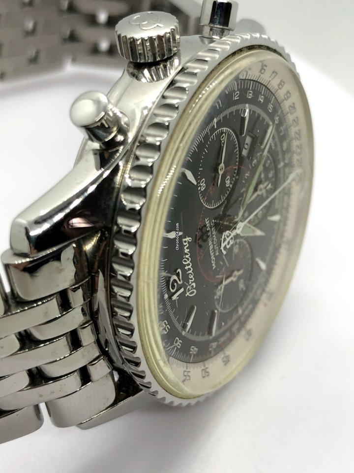 IMG_9081 Breitling Montbrillant Mens watch Unisex Automatic Steel A41030 Replica 6