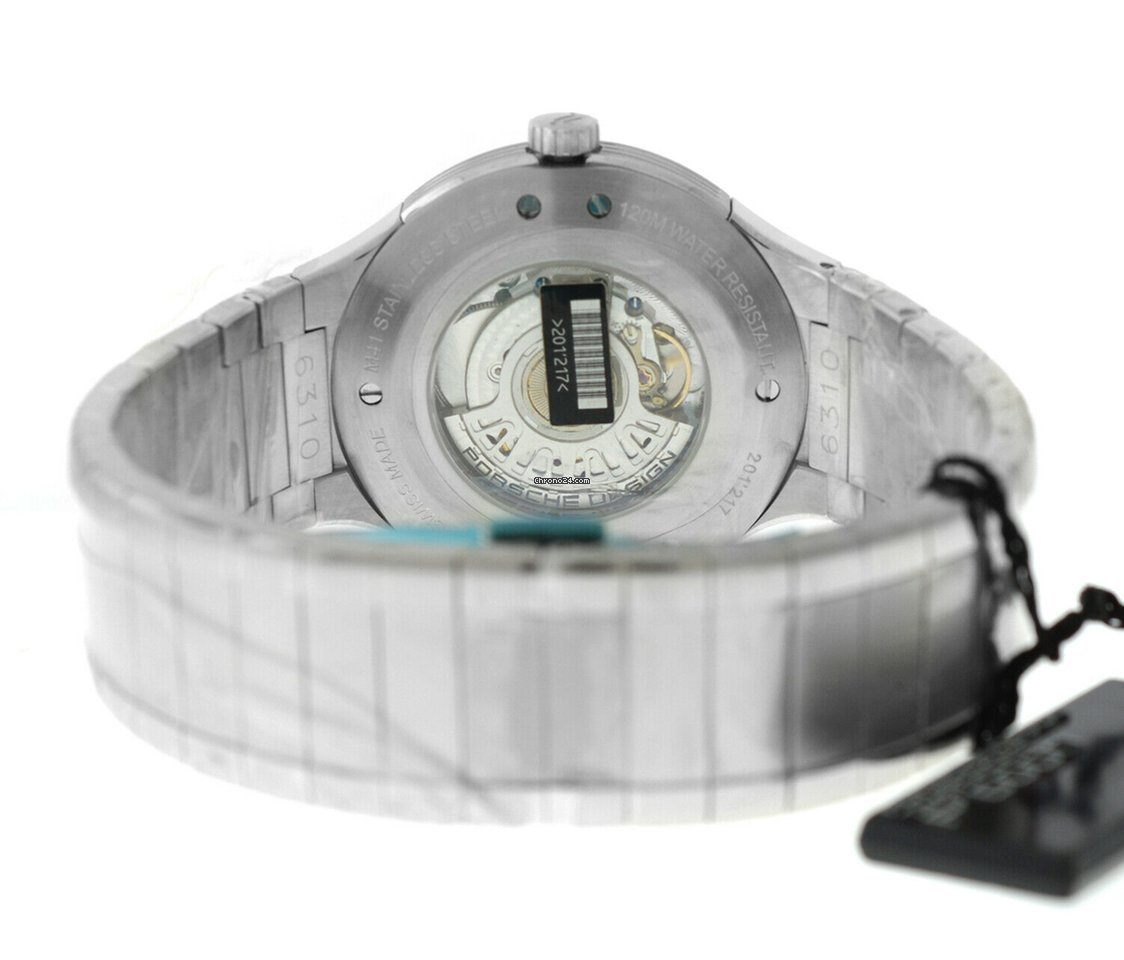 IMG_9081 Porsche Design Flat Six Mens watch Unisex Automatic Steel P6310 6310.41.53.0249 Replica 6