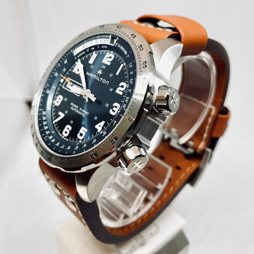 IMG_9081 Hamilton Khaki X-Wind Mens watch Unisex Automatic Steel H77765541 Replica 6