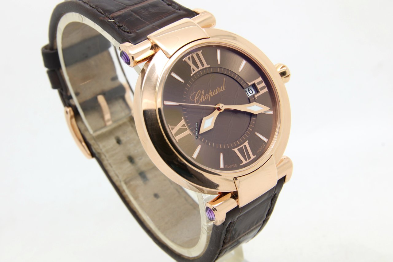 IMG_9081 Chopard Imperiale Womens watch Quartz Rose gold 384221-5009 Replica 6