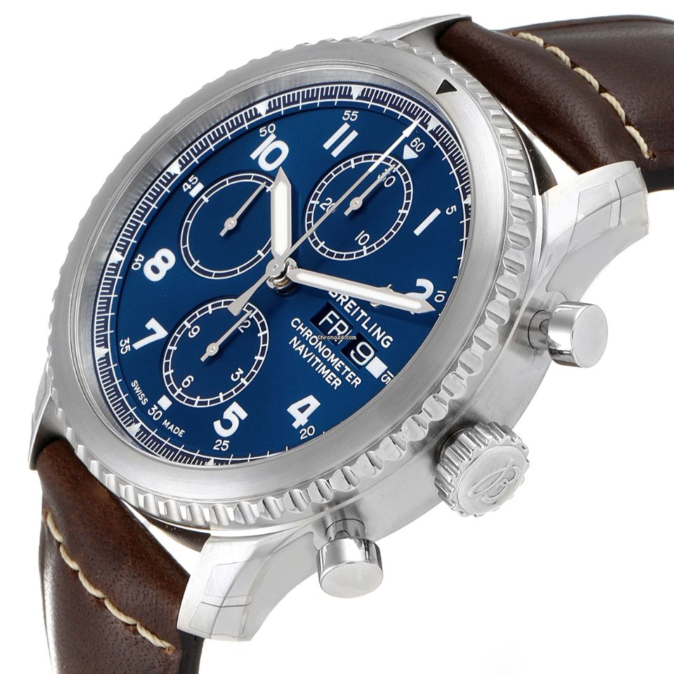 IMG_9081 Breitling Navitimer 8 Mens watch Unisex Automatic Steel A13314101C1X2 Replica 6