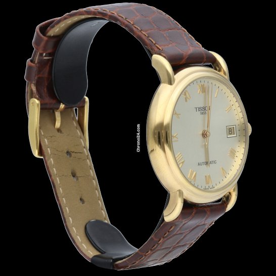IMG_9081 Tissot Carson Mens watch Unisex Automatic Yellow gold T0854073601100 Replica 6